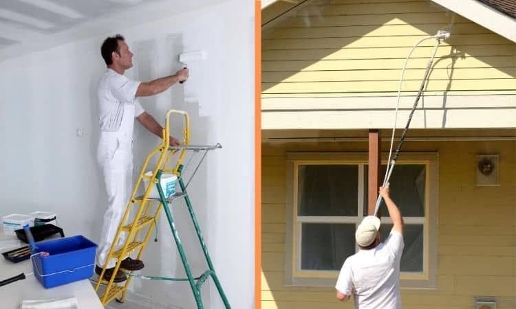 Internal and external painting for commercial projects
